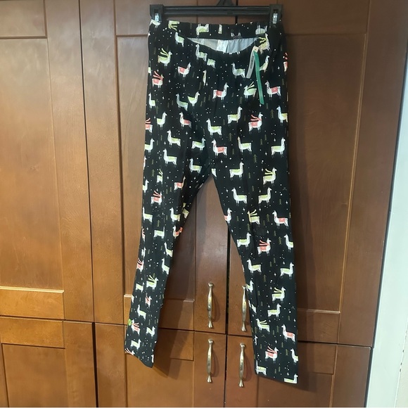 Christmas Llama leggings size 6-14 OneSize Feliz llamadad - Picture 7 of 11